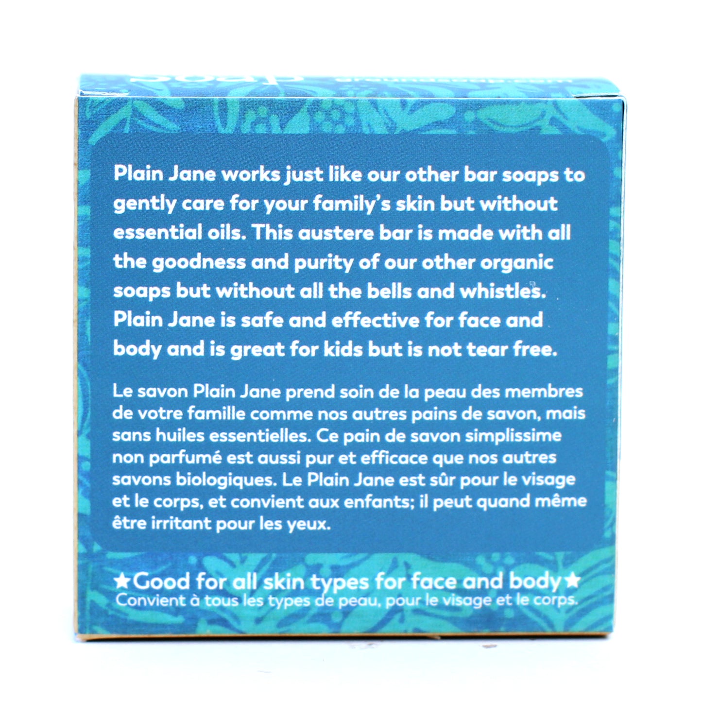 Plain Jane - Unscented and Awesome! - 120g Box